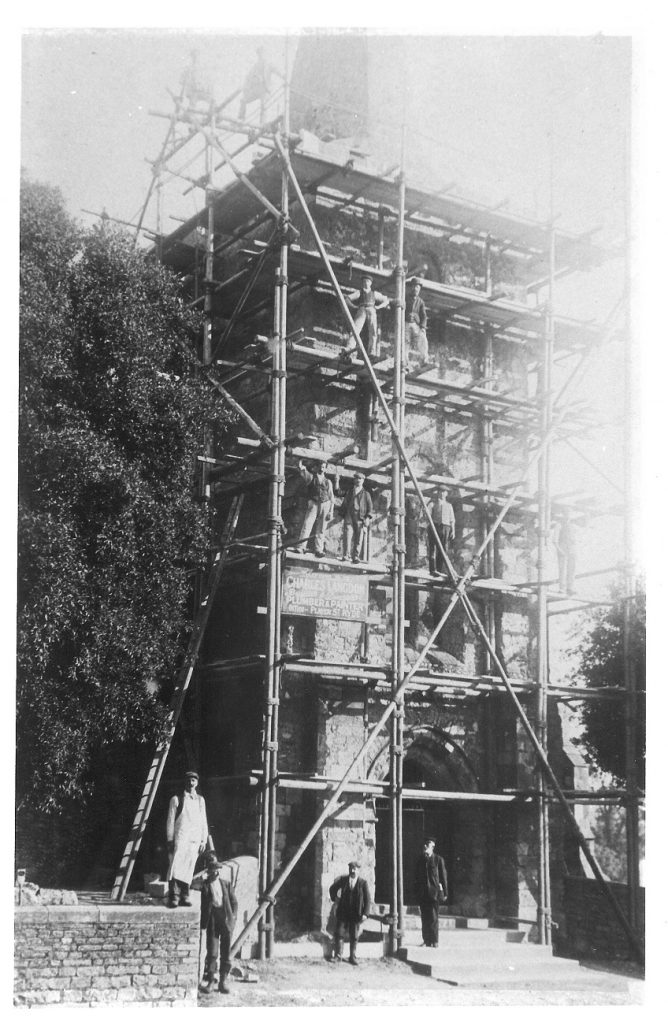 repairs to St Mary's 1906