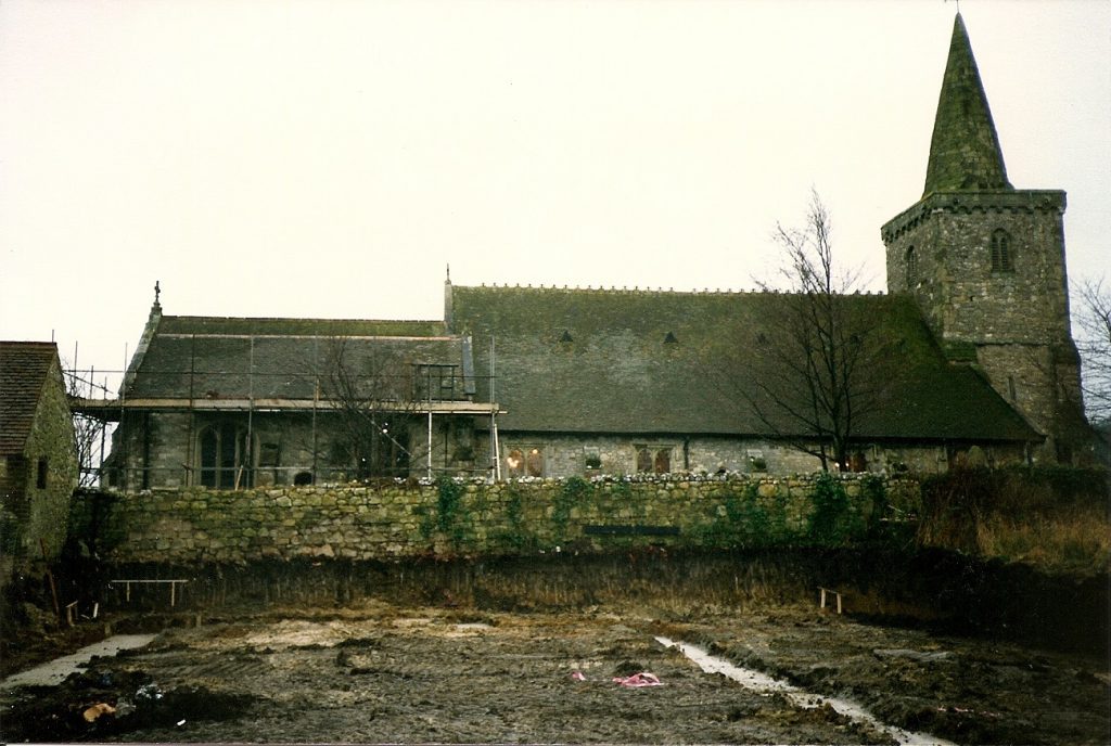 MP 1041 footings for church hall