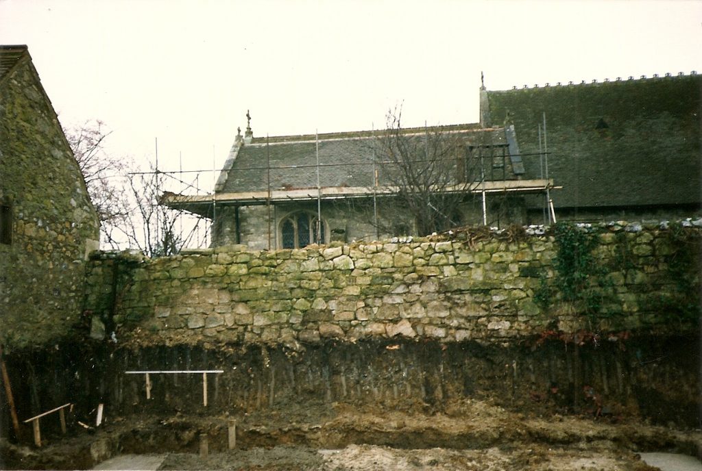 MP1054 footings for church hall