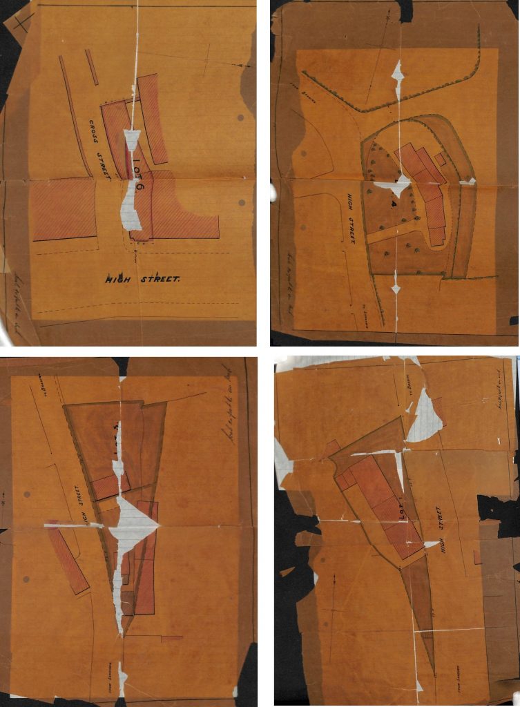 BTT 1168-47 maps 1-4